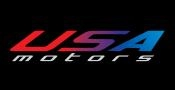 Logo da loja Usa Motors, revenda de veículos usados e seminovos em Curitiba (PR)