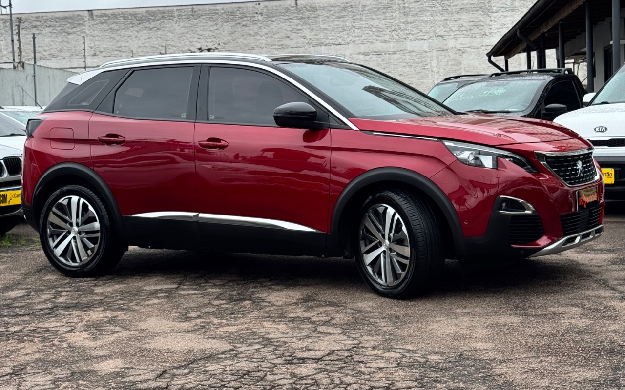 Peugeot 3008 Griffe Pack 1.6 Turbo 16V 5p Aut. na cor Vermelho no Porto Alegre / RS - 1001467