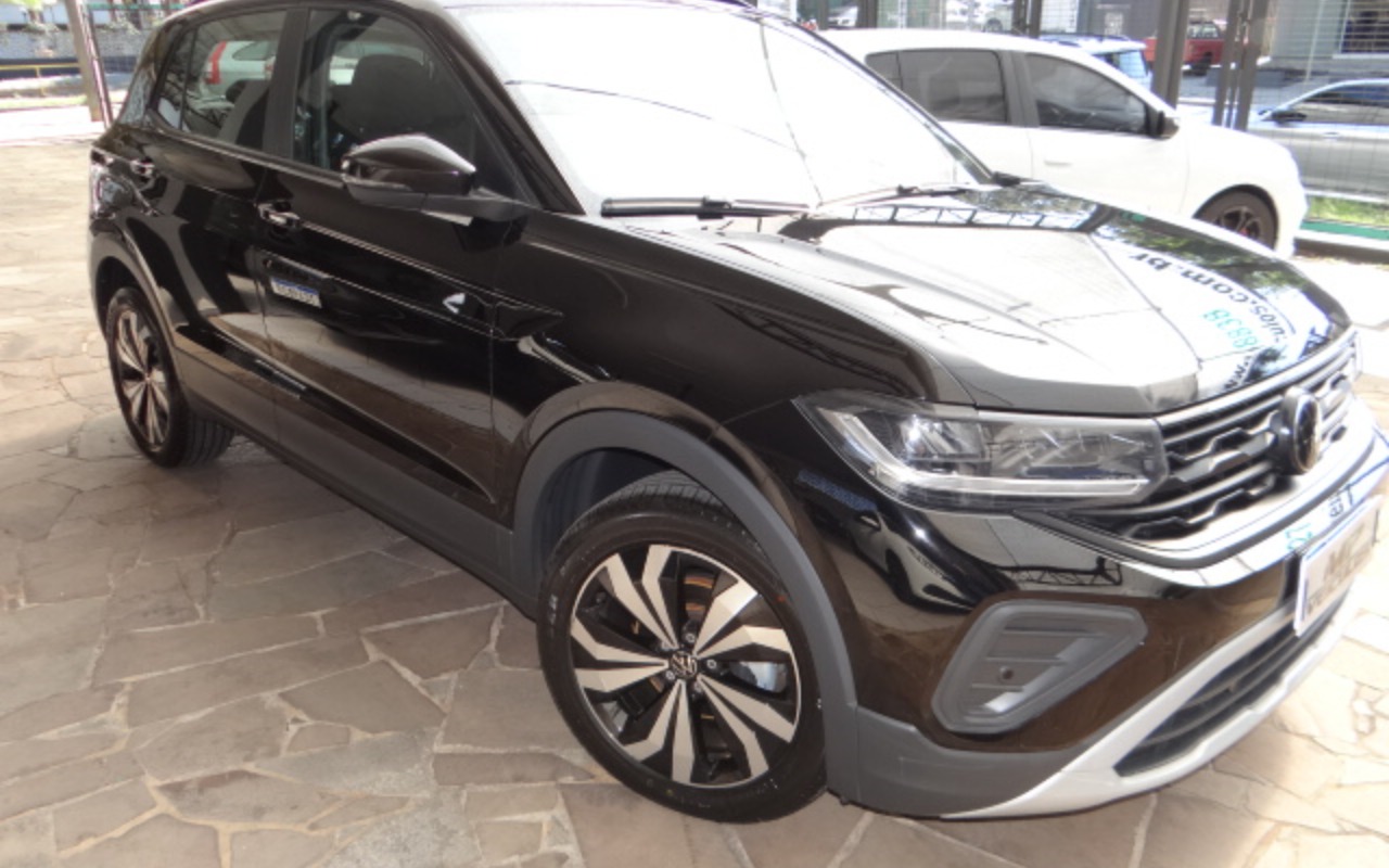 Volkswagen T-Cross 2025 Preto — foto 1 de 3