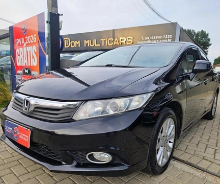 Honda Civic 2015 Preto — foto 1 de 3