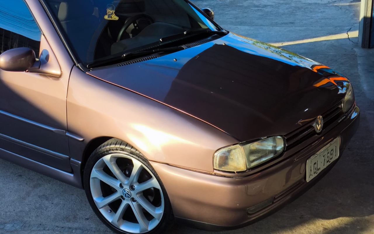 Volkswagen Gol 1000i Plus 2p 1996 Prata — foto 1 de 3