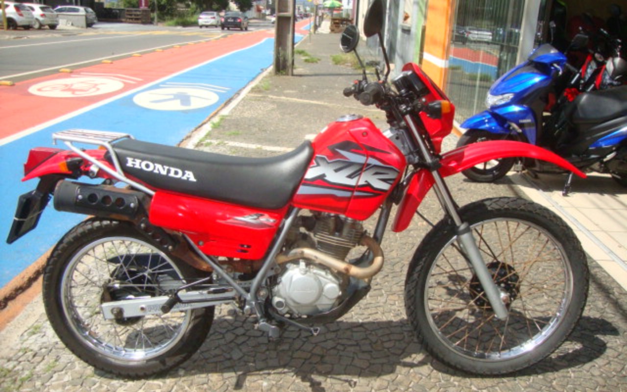 Honda XLR 125 ES  na cor Vermelho em Ponta Grossa / PR - 1004296