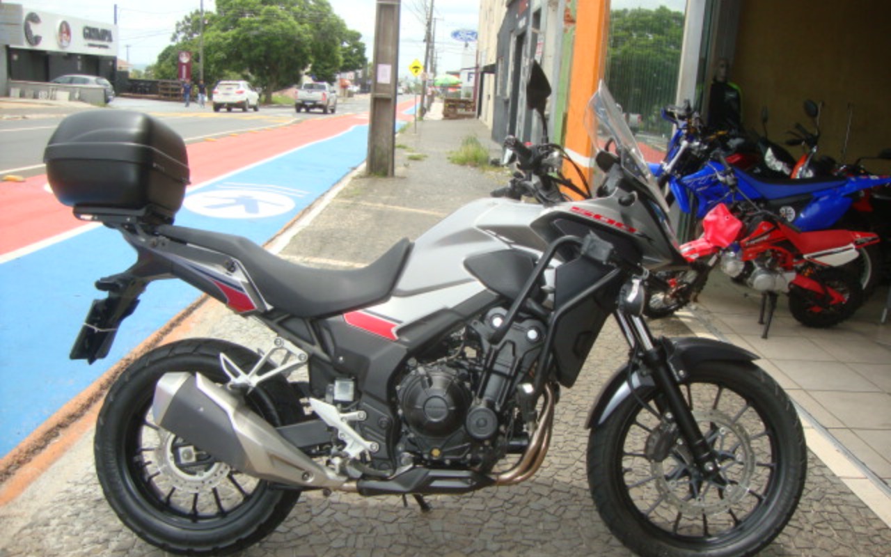 Honda CB 500X  na cor Prata em Ponta Grossa / PR - 1004496