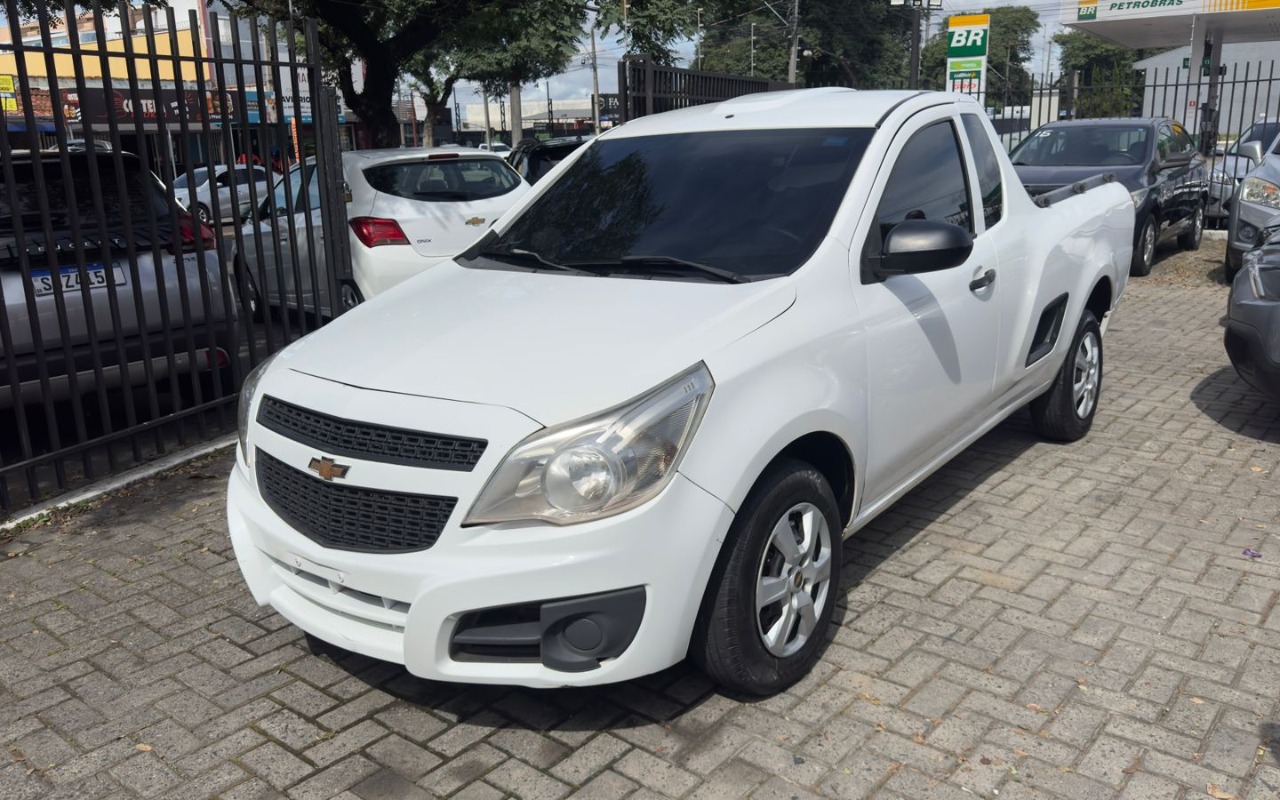 Chevrolet Montana LS 1.4 ECONOFLEX 8V 2p na cor Branco em Curitiba / PR - 1007822