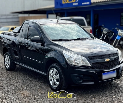 Chevrolet Montana 2018 Preto — foto 1 de 3
