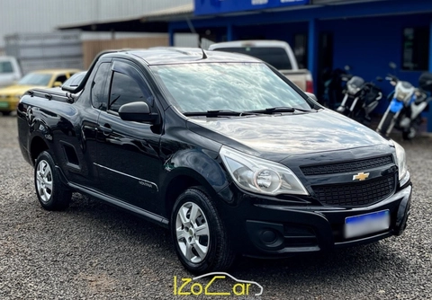 Chevrolet Montana 2018 Preto — foto 1 de 3