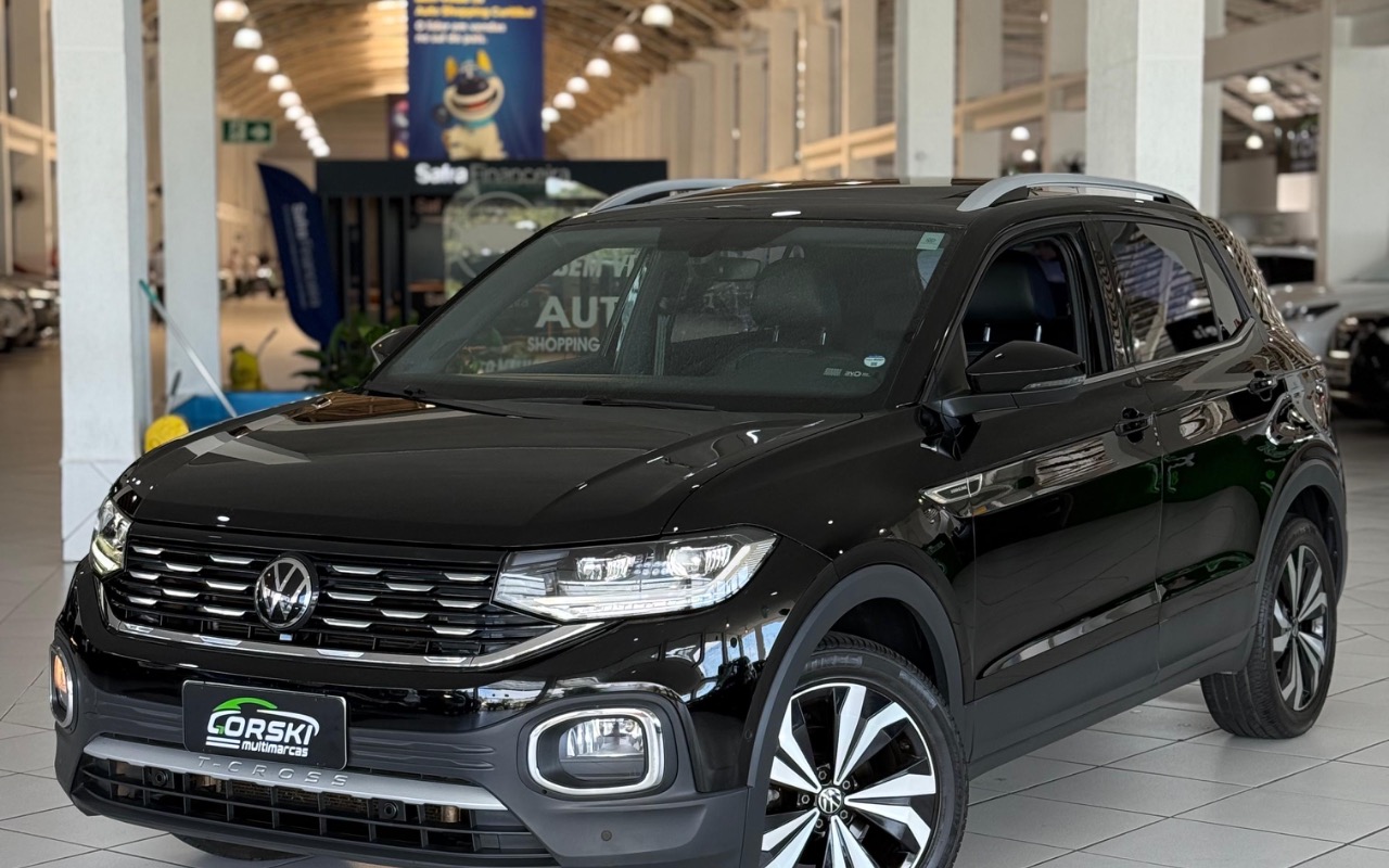 Volkswagen T-Cross 2023 Preto — foto 1 de 3