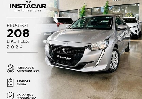 Peugeot 208 2024 Cinza — foto 1 de 3