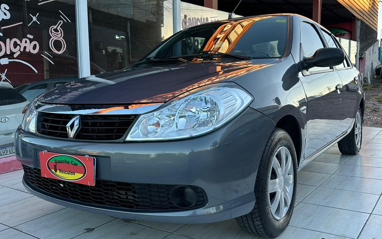 Renault Symbol Expression Hi-Flex 1.6 16V 4p na cor Cinza em Curitiba / PR - 1010148