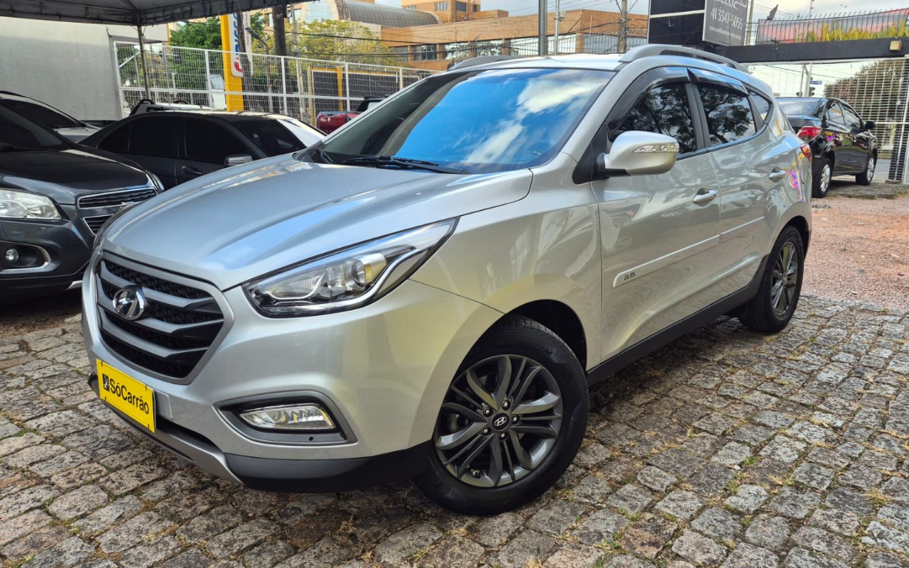 Hyundai Ix35 GL 2.0 16V 2WD Flex Aut. na cor Prata em Curitiba / PR - 1011336
