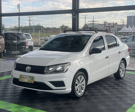 Volkswagen Voyage 1.0 Flex 12V 4p 2023 Branco — foto 1 de 3
