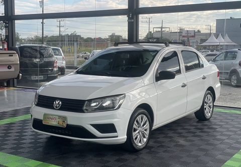 Volkswagen Voyage 1.0 Flex 12V 4p 2023 Branco — foto 1 de 3