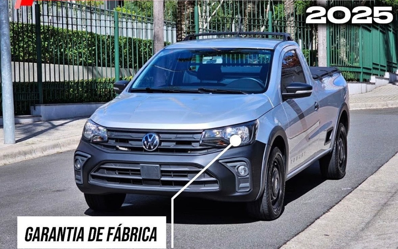 Volkswagen Saveiro 2025 Prata — foto 1 de 3
