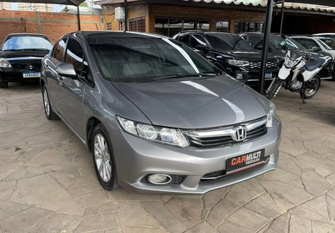 Honda Civic 2014 Cinza — foto 1 de 3