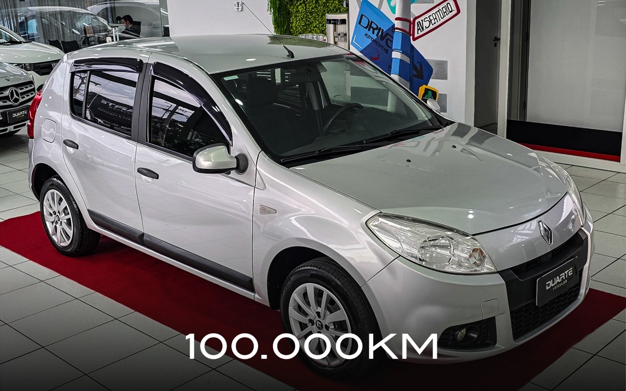 Renault Sandero Expression Hi-Flex 1.6 8V 5p na cor Prata no Porto Alegre / RS - 1014211