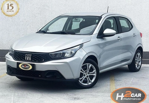 Fiat Argo DRIVE 1.0 6V Flex 2023 Prata — foto 1 de 3