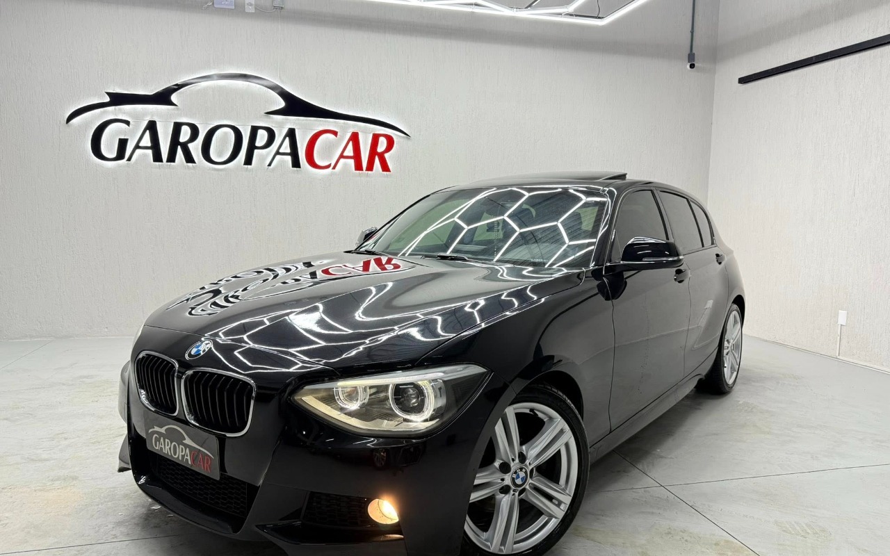 BMW 125i M Sport/Active Flex 2.0 TB Aut. 5p na cor Preto em Garopaba / SC - 1015967