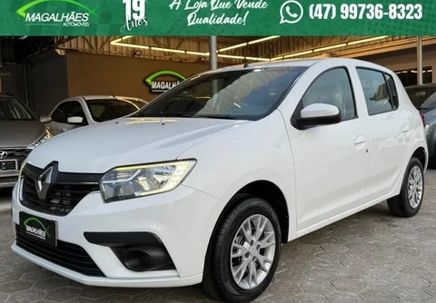 Renault Sandero 2021 Branco — foto 1 de 3
