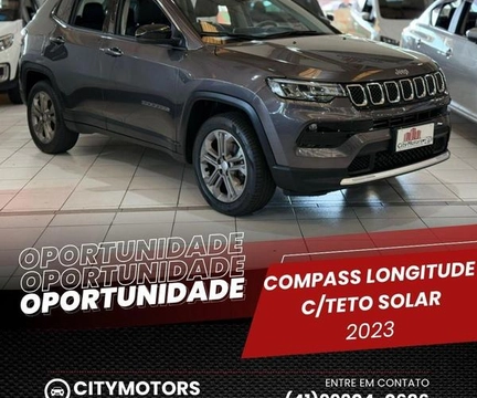 Jeep Compass 2023 Cinza — foto 1 de 3