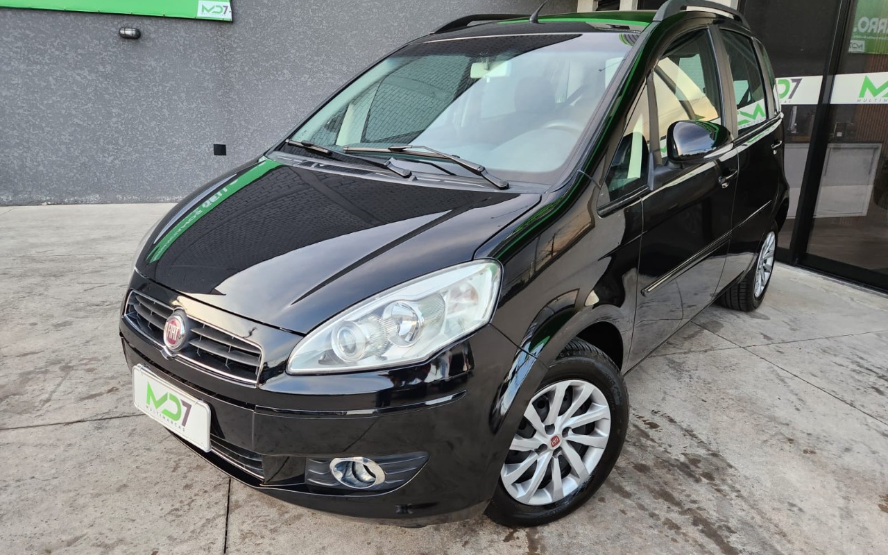 Fiat Idea ATTRACTIVE 1.4 Fire Flex 8V 5p na cor Preto em Curitiba / PR - 1020072