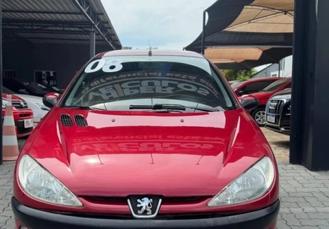 Peugeot 206 2008 Vermelho — foto 1 de 3