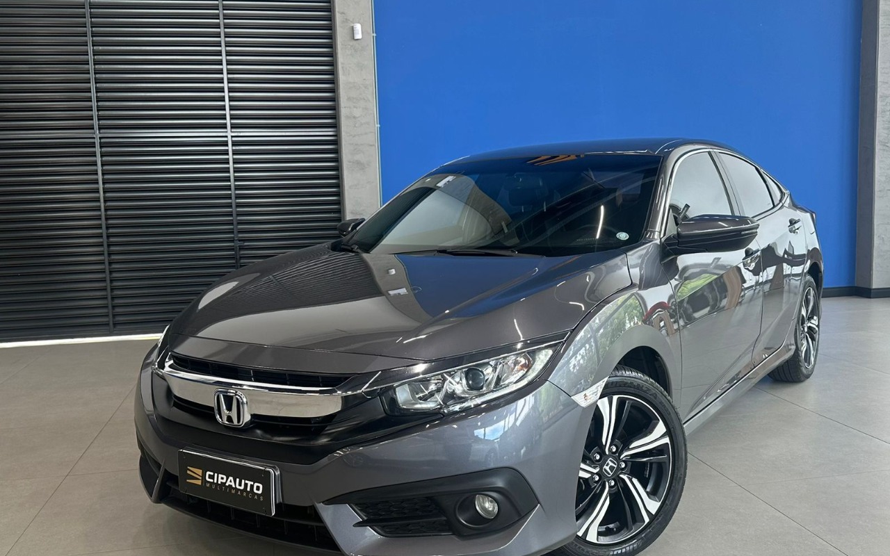 Honda Civic Sedan EXL 2.0 Flex 16V Aut.4p na cor Cinza em Ponta Grossa / PR - 1021519
