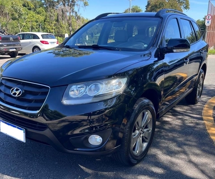 Hyundai Santa Fé GLS 2.4 Tiptronic 2012 Preto — foto 1 de 3