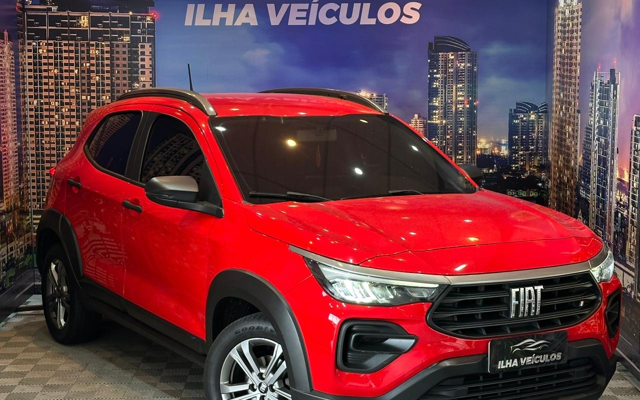 Fiat Pulse DRIVE 1.3 8V Flex Mec. na cor Vermelho no Canoas / RS - 1022474