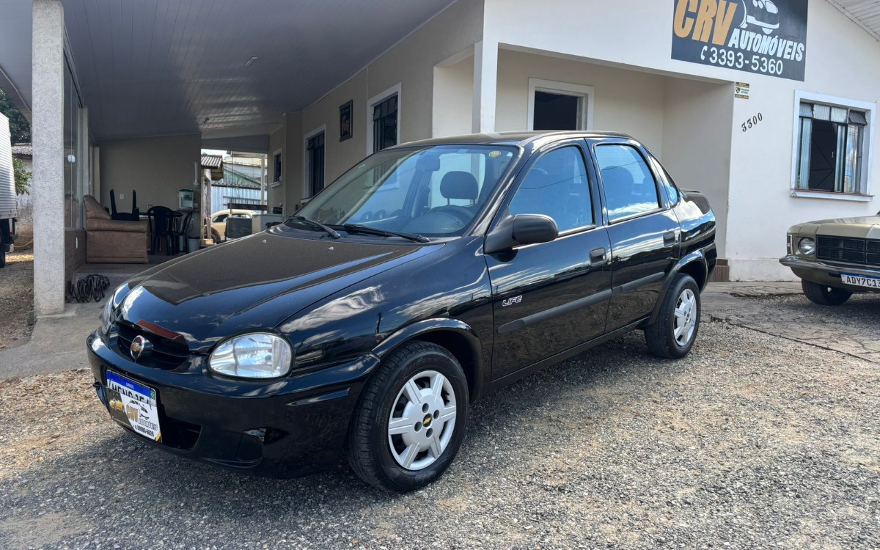 Chevrolet Corsa Sed Class.Life 1.0/1.0 FlexPower na cor Preto em Campo Largo / PR - 1025281