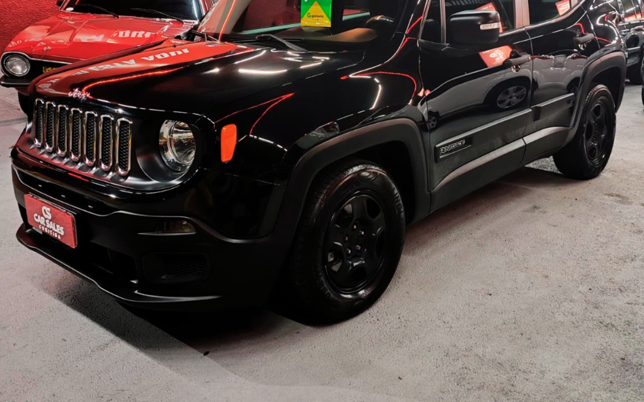 Jeep Renegade 1.8 4x2 Flex 16V Aut. na cor Preto em Curitiba / PR - 1026559