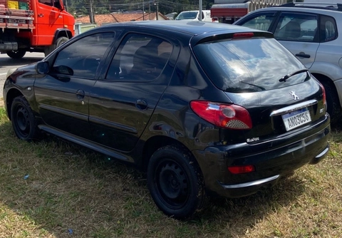 Peugeot 207 XR 1.4 Flex 8V 5p 2012 Preto — foto 1 de 3