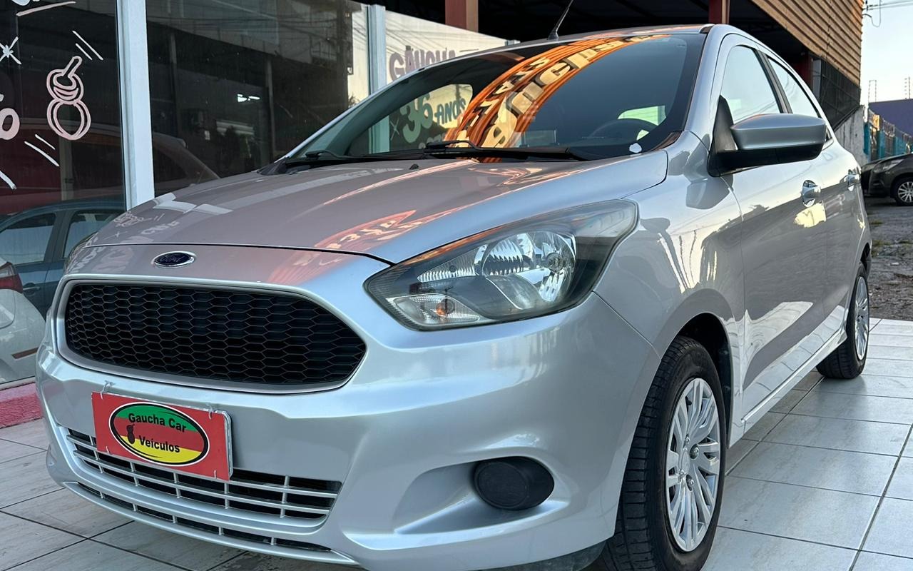 Ford Ka 1.0 SE/SE Plus TiVCT Flex 5p na cor Prata em Curitiba / PR - 1027924