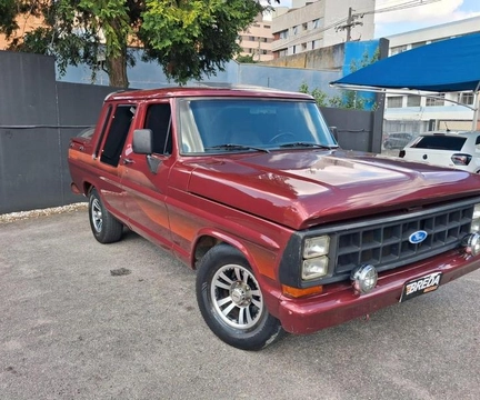Ford F-1000 CD/Blazer 3.9 Dies. 1991 Vermelho — foto 1 de 3