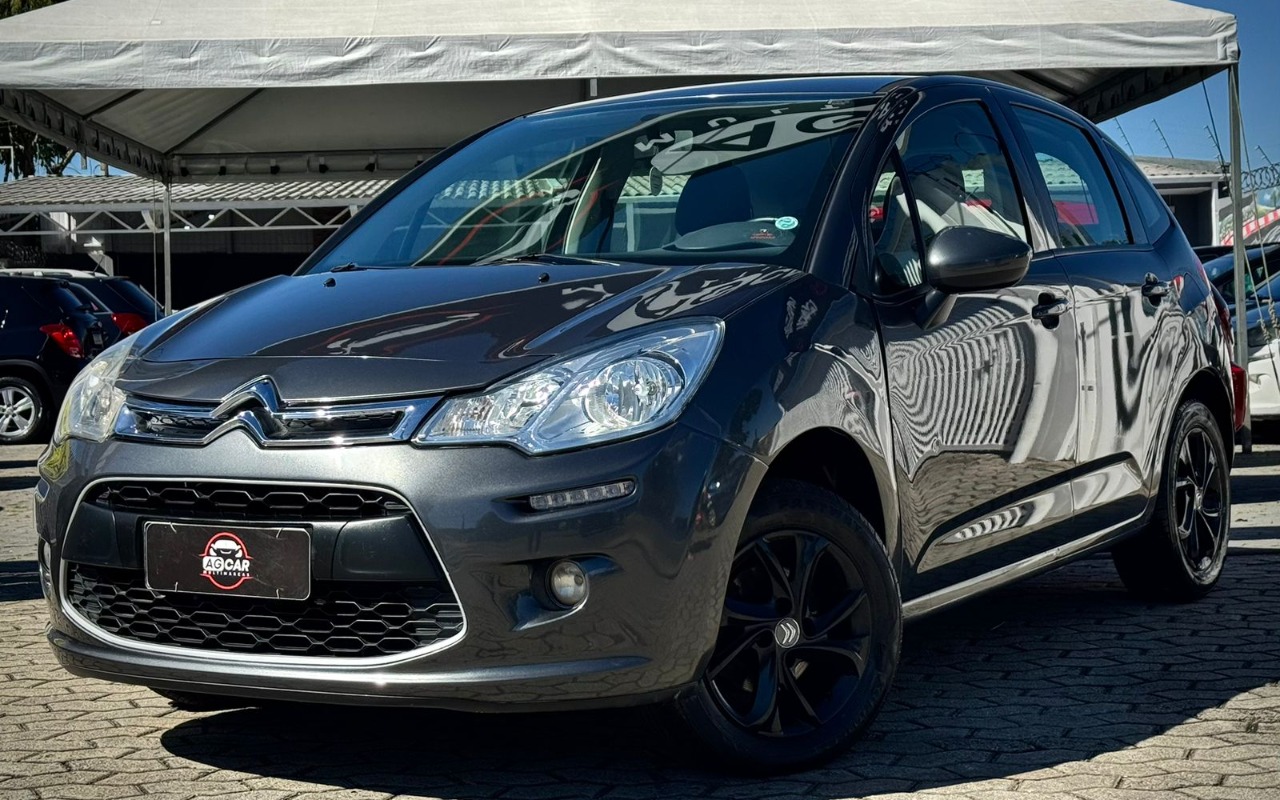 Citroën C3 Attraction 1.6 Flex 16V 5p Aut. na cor Branco em Curitiba / PR - 1030883