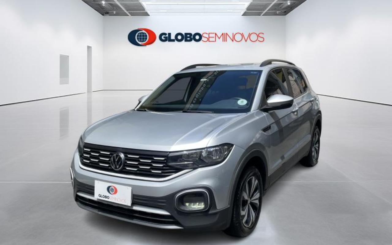 Volkswagen T-Cross Sense 200 TSI 1.0 Flex 5p Aut. na cor Prata em Itajaí / SC - 1033225