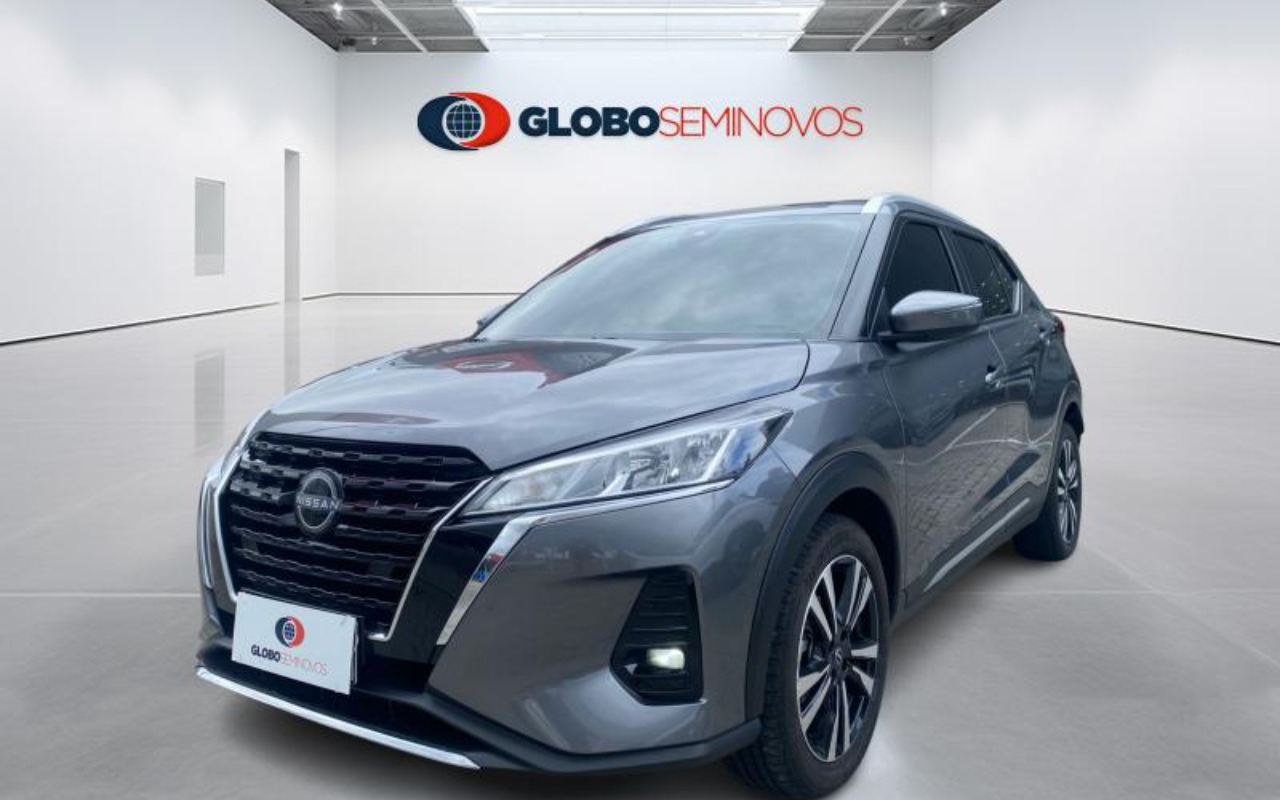 Nissan KICKS Play Advance Plus 1.6 16V Flex Aut na cor Cinza em Itajaí / SC - 1033342