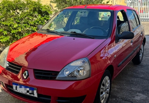 Renault Clio Hi-Flex 1.0 16V 5p 2011 Vermelho — foto 1 de 3