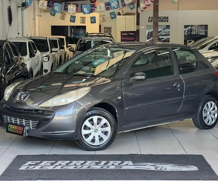 Peugeot 207 XR 1.4 Flex 8V 3p 2011 Cinza — foto 1 de 3