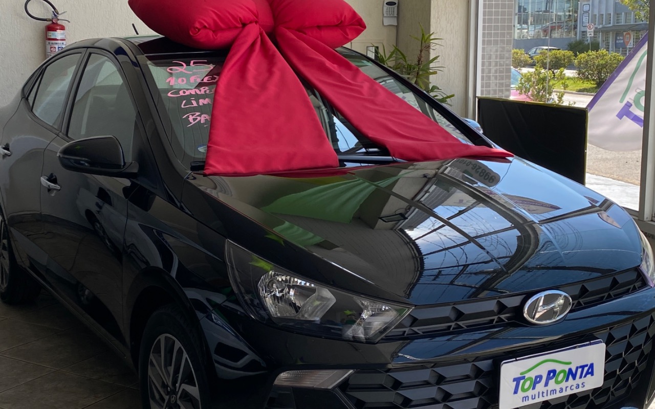 Hyundai HB20S Limited 1.0 Flex 12V Mec. na cor Preto em Ponta Grossa / PR - 1036047