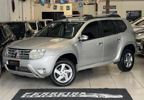 Renault Duster 1.6 Hi-Flex 16V Mec. 2014 Prata — foto 1 de 3