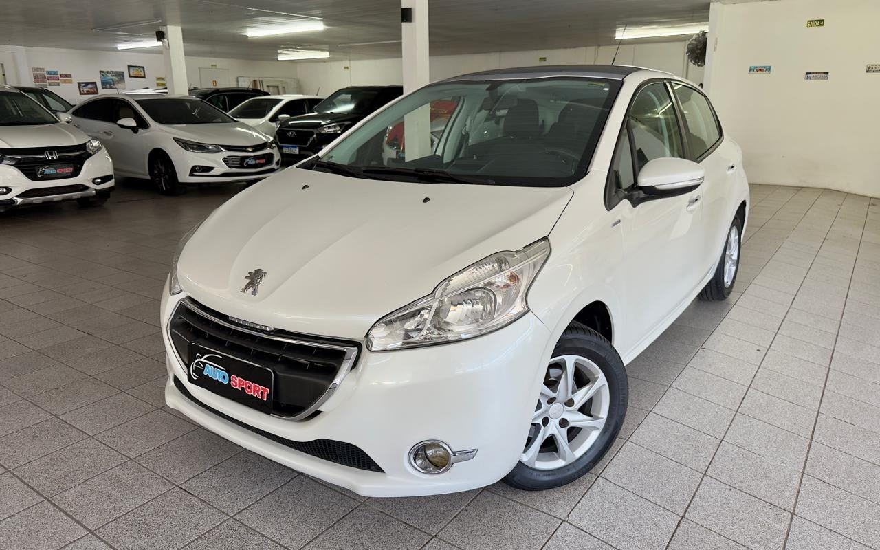 Peugeot 208 Allure 1.6 Flex 16V 5p Aut. na cor Branco no Novo Hamburgo / RS - 1038357