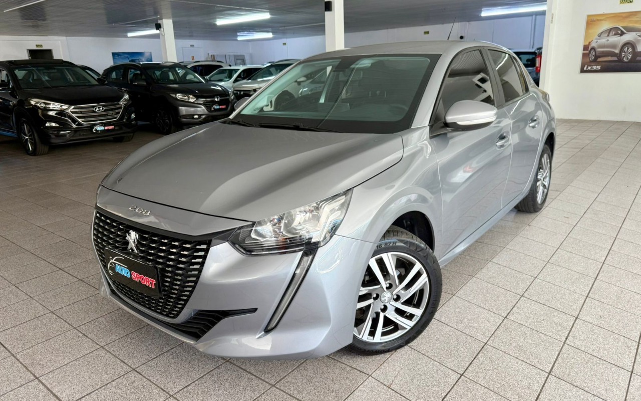 Peugeot 208 Allure 1.6 Flex 16V 5p Aut. na cor Cinza no Novo Hamburgo / RS - 1038371