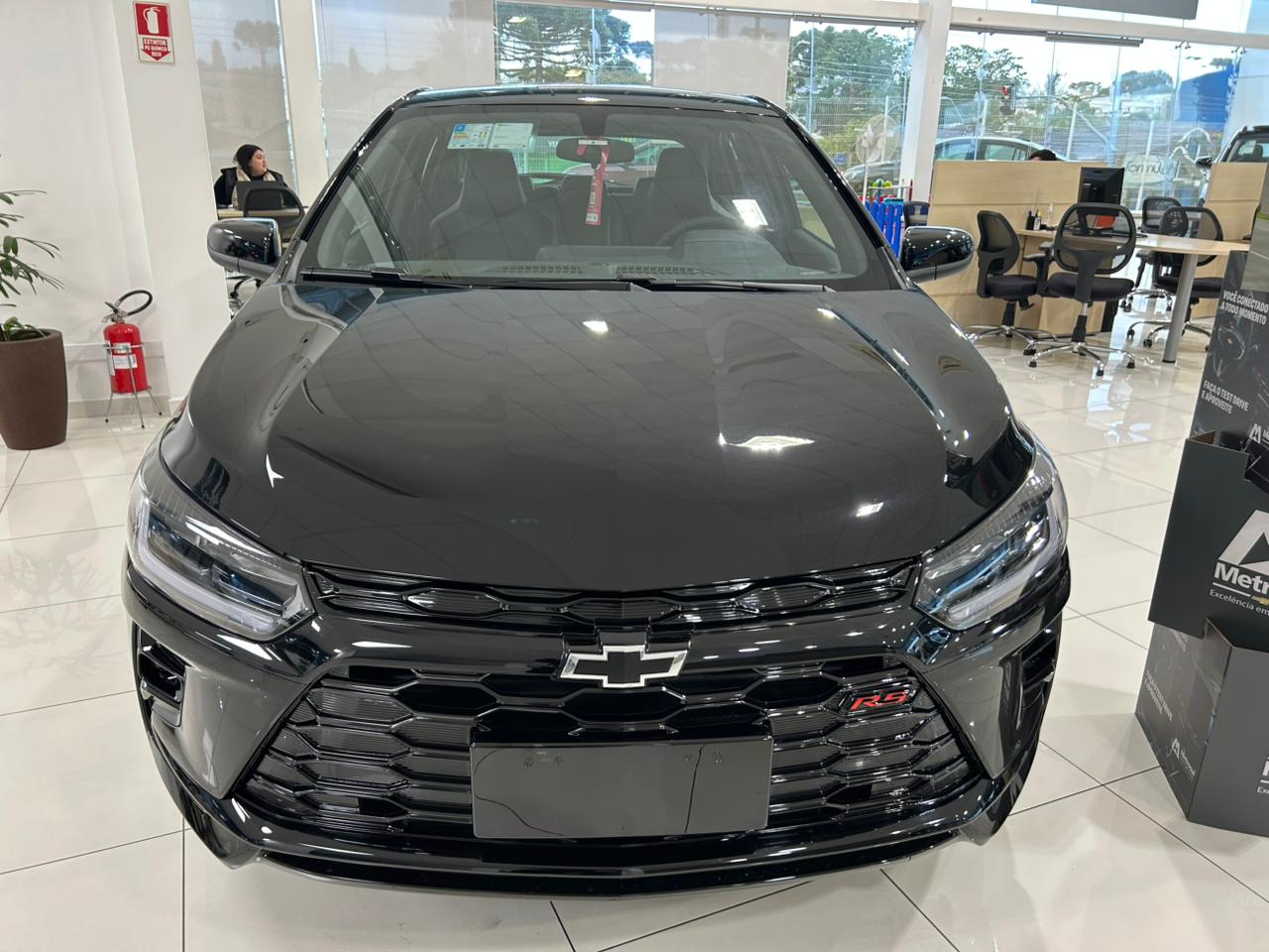 Chevrolet Onix HATCH RS 1.0 TB 12V Flex 5p Aut. na cor Preto em Curitiba / PR - 10390
