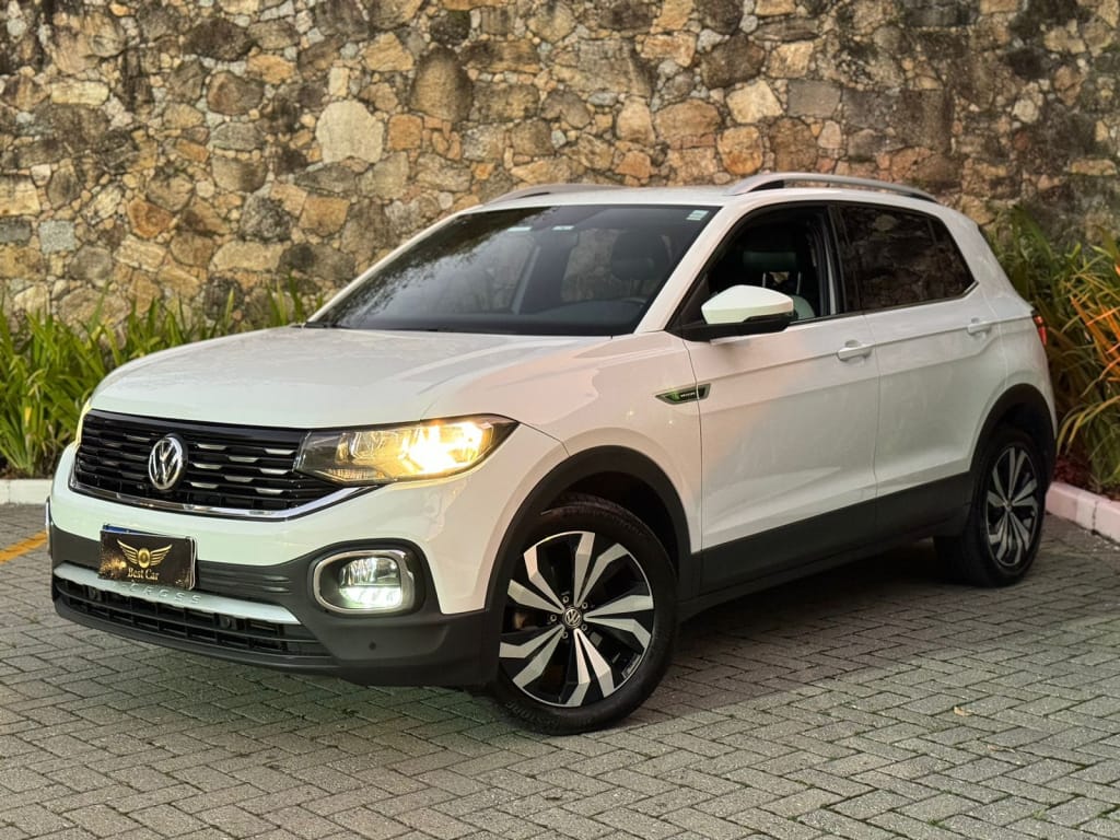 Volkswagen T-Cross 2021 Branco — foto 1 de 3