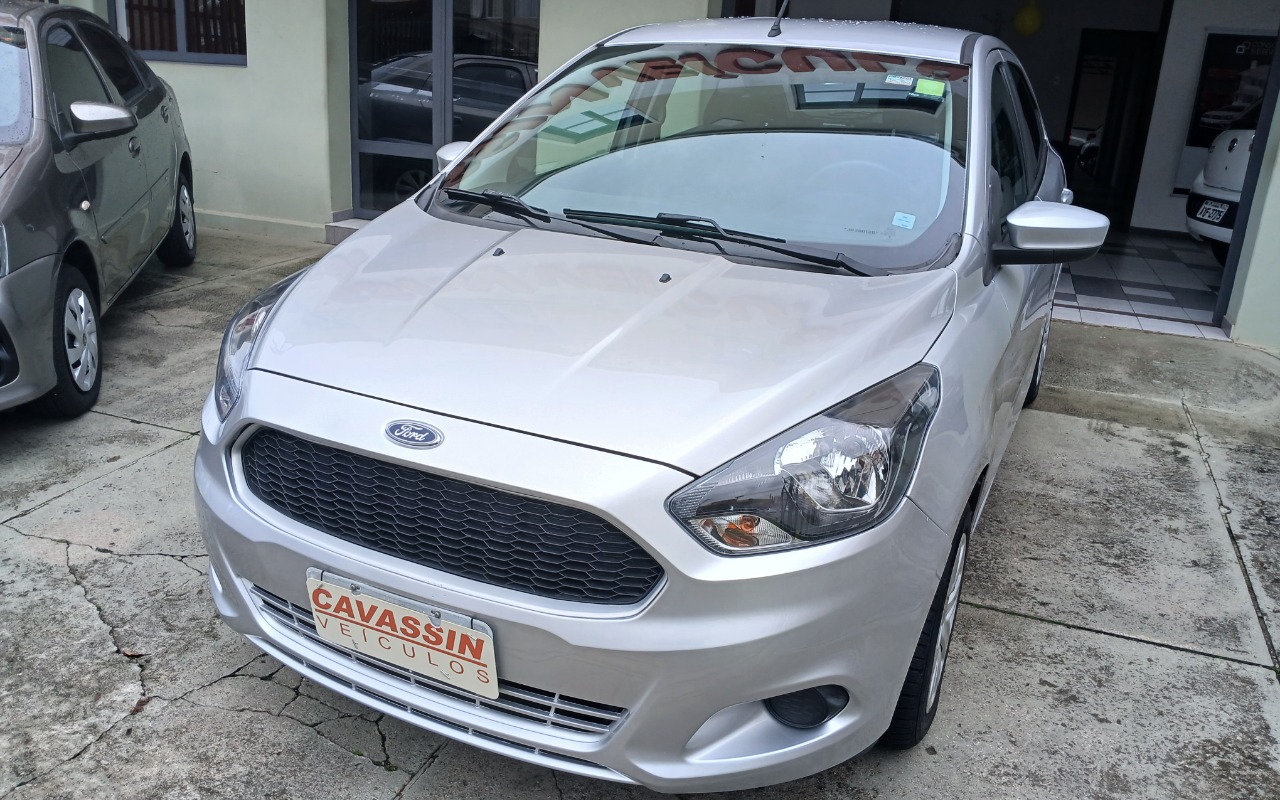 Ford Ka 1.0 SE/SE Plus TiVCT Flex 5p na cor Prata em Curitiba / PR - 1068615