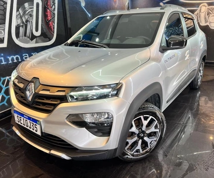 Renault Kwid 2023 Prata — foto 1 de 3