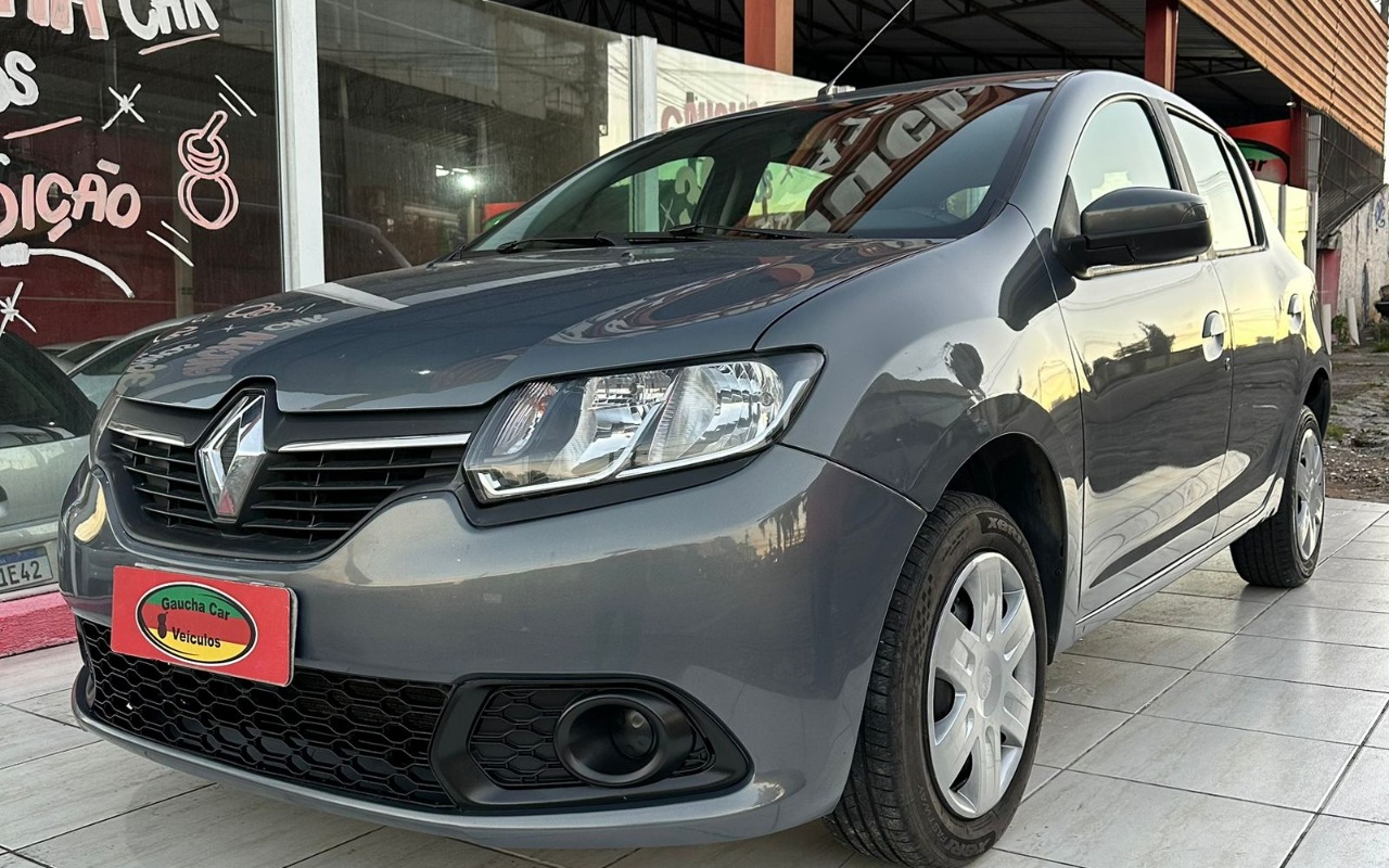 Renault Sandero Expression Hi-Power 1.0 16V 5p na cor Cinza em Curitiba / PR - 1078518