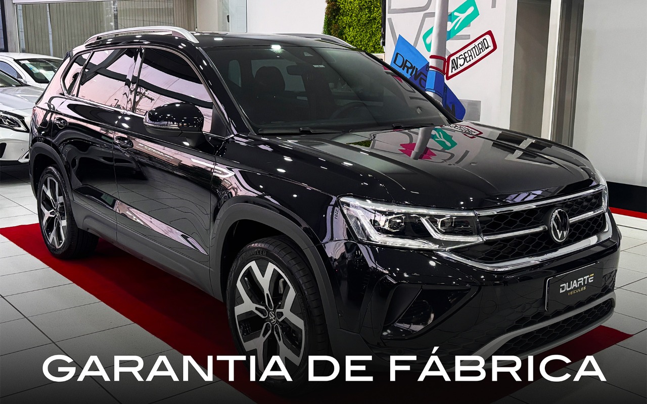 Volkswagen Taos Highline 1.4 250 TSI Flex Aut. na cor Preto no Porto Alegre / RS - 1090269
