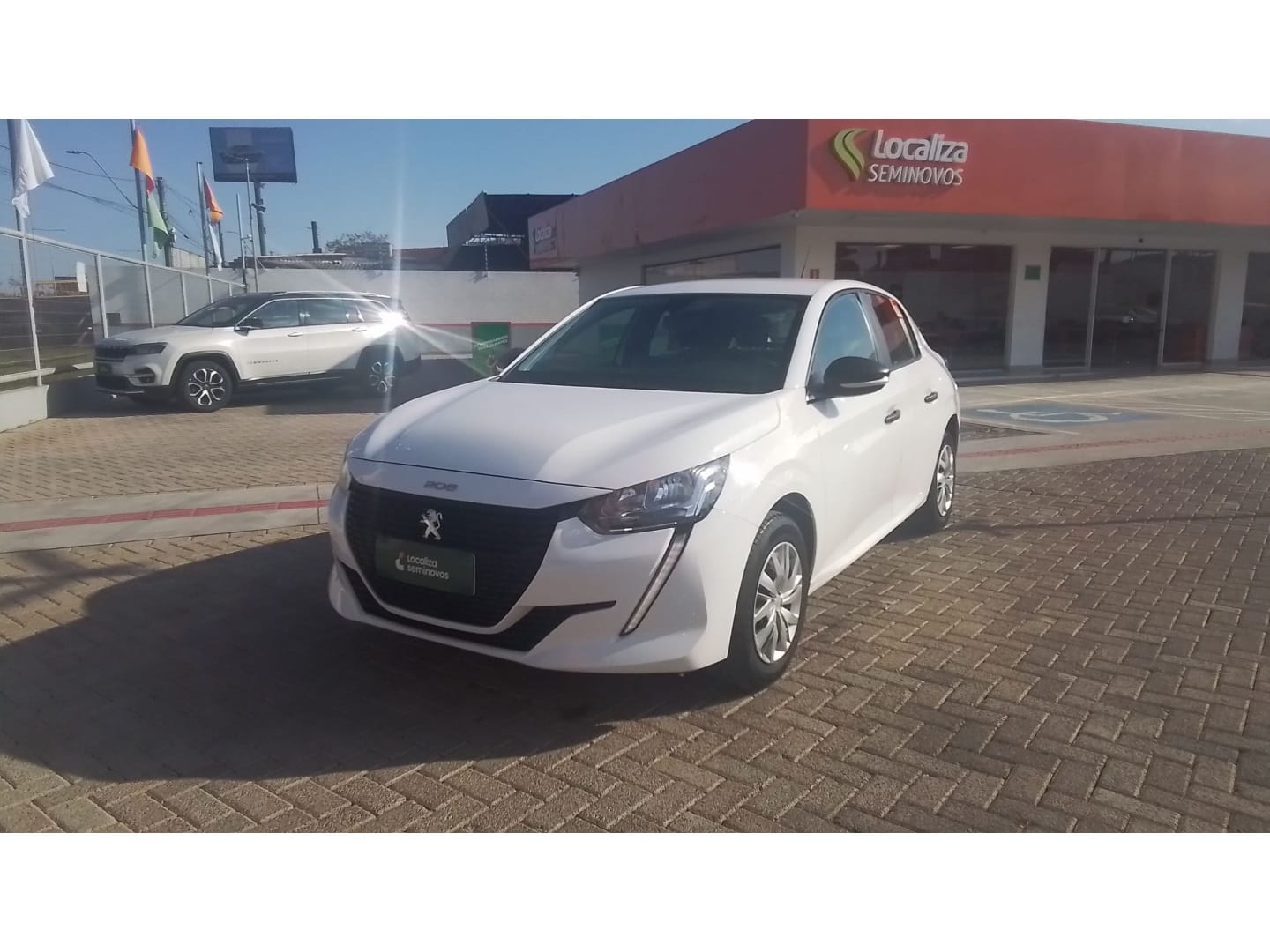 Peugeot 208 Like 1.0 Flex 6V 5p Mec. na cor Branco no São Leopoldo / RS - 11012