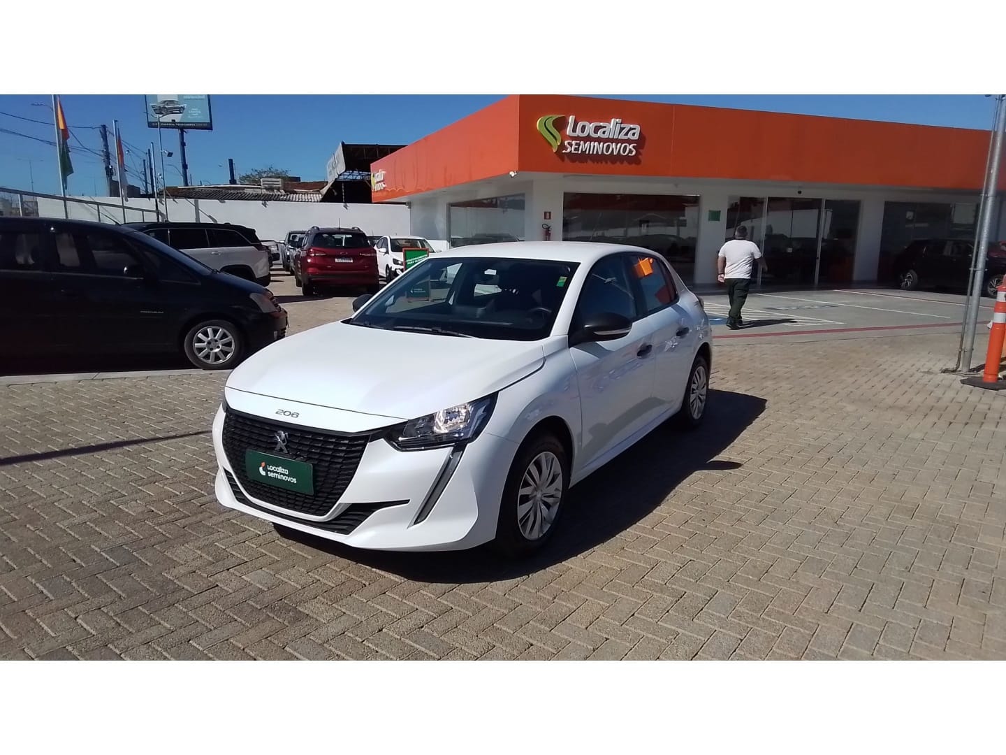 Peugeot 208 Like 1.0 Flex 6V 5p Mec. na cor Branco no São Leopoldo / RS - 11016